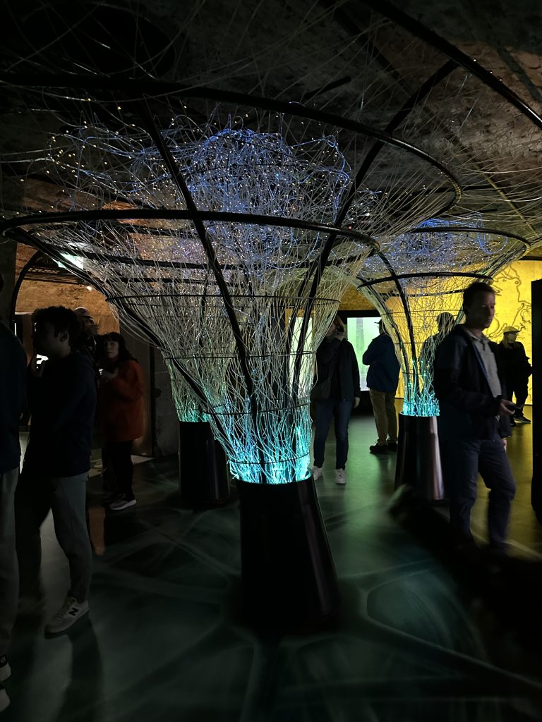 Interactive exhibit at the EPIC